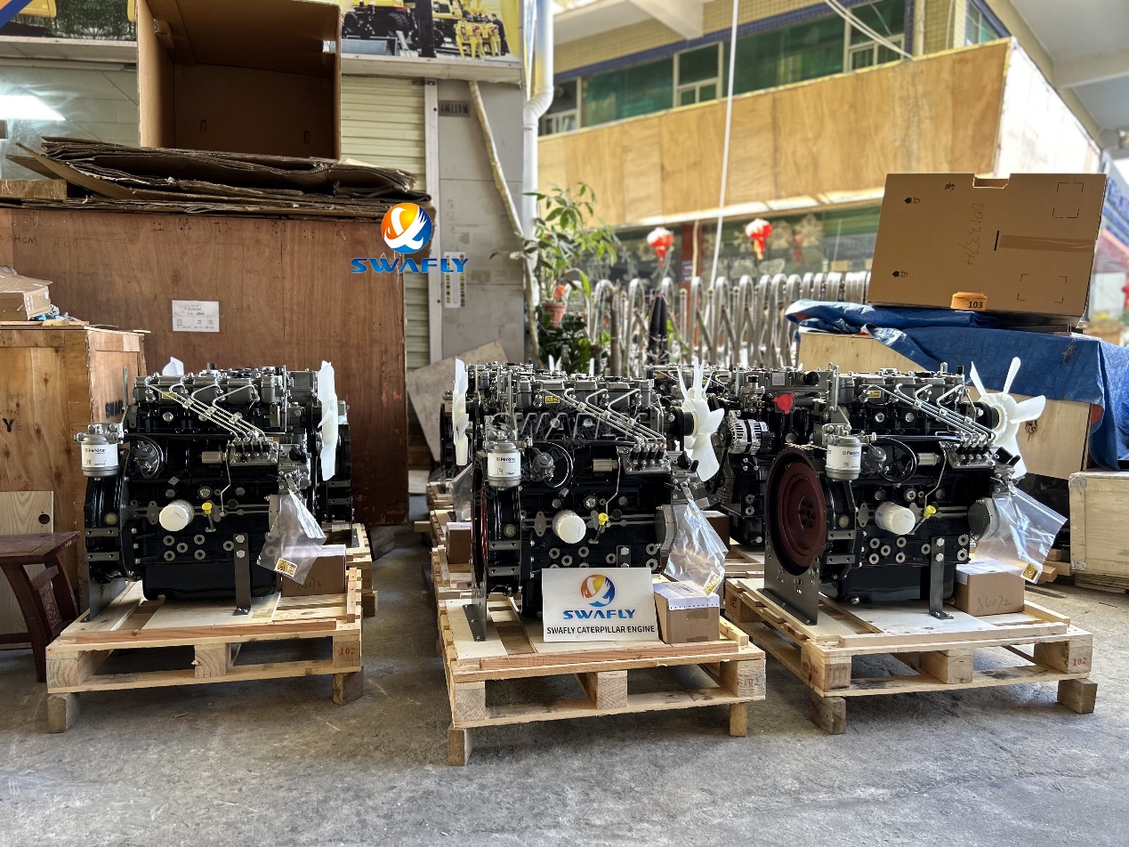 Vilebrequin et bloc-cylindres de moteur diesel SWAFLY : méthode d'installation