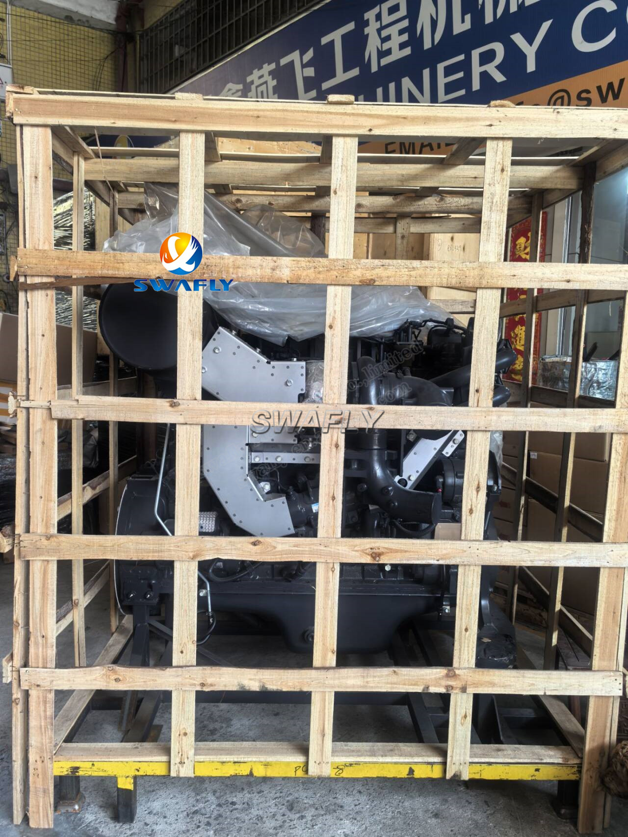 Nouvelle articule: moteur authentique Komatsu SAA6D140E-5 - alimenter vos excavateurs avec fiabilité!