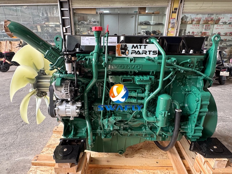 SWAFLY propose des moteurs Volvo D13F remanufacturés de haute qualité pour les excavateurs EC480D