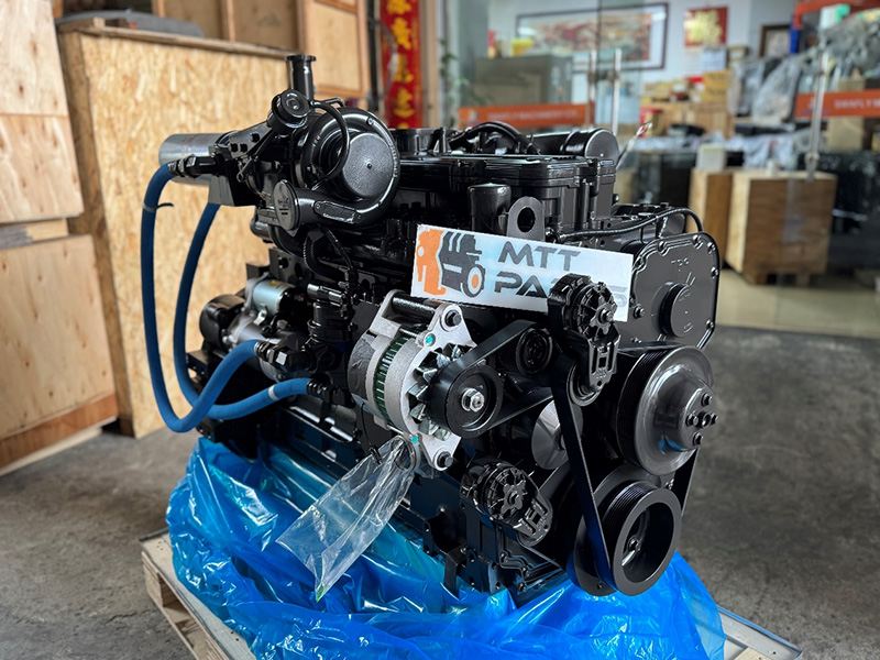 Nouvelle arrivée 6/8 !! Cummins Complete Engine SAA6D114E-3 PC300-8 Application d'excavatrice Nouveau excédent - Motor complet