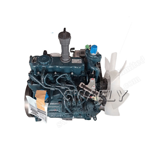 Ensemble de moteur diesel Kubota D782 pour mini-pelle Kubota U15